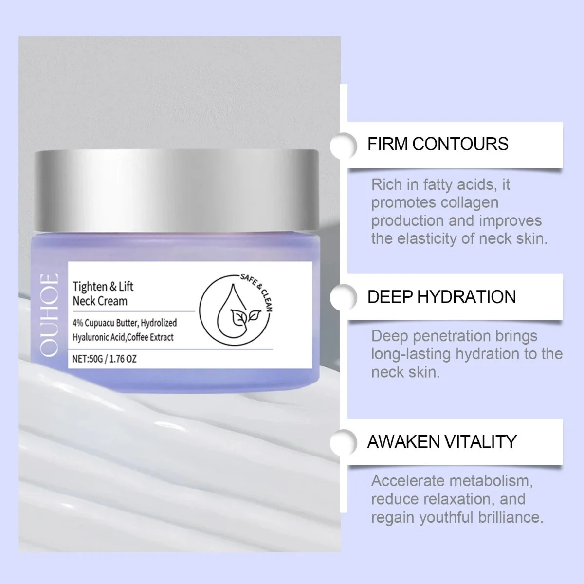 Anti-Aging Tighten & Lift Neck Cream - Image 2