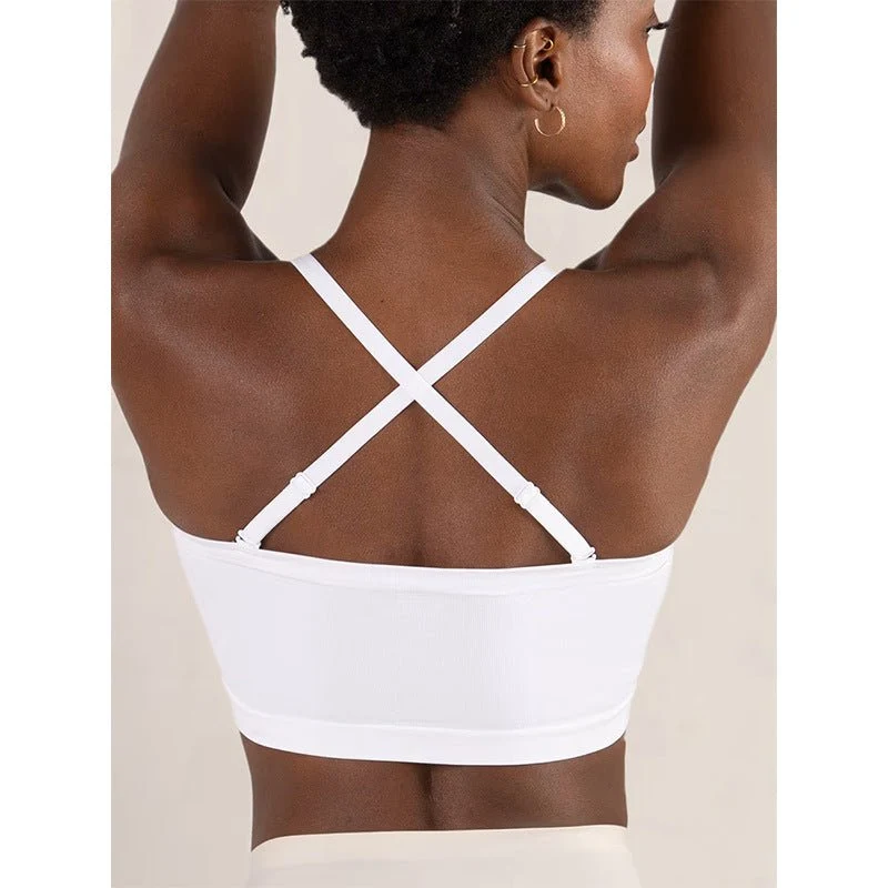 Convertible Strapless Bandeau Bra with Wireless Comfort, Anti-Slip Grip & Removable Straps Fit - Image 6