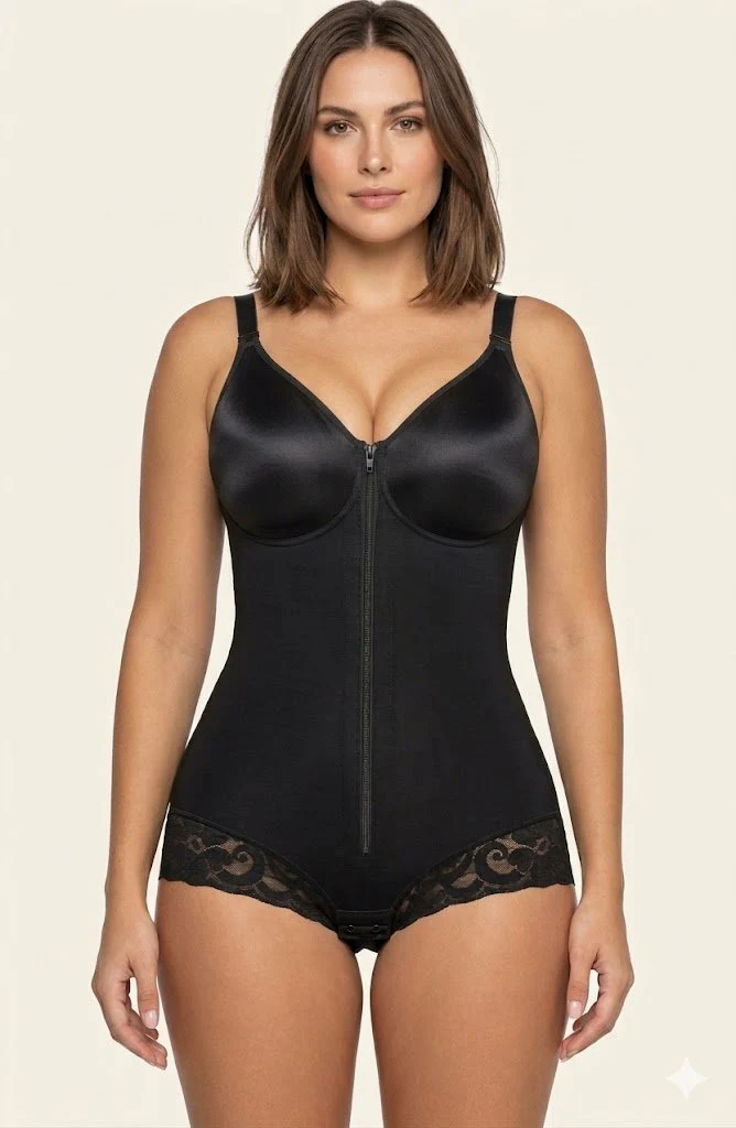 FAJAS COLOMBIANAS BRIEF SHORT SHAPEWEAR TUMMY CONTROL BUTT LIFTER SHAPER WITH ZIPPER CROTCH - Image 6
