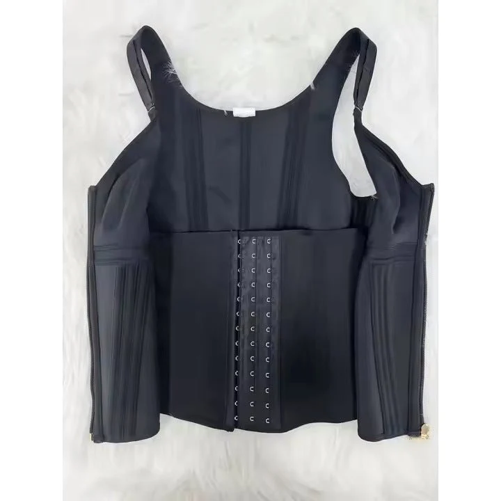WAIST SHAPEWEAR WITH BRA TUMMY CONTROL GIRDLE WORKOUT SHAPEWEAR WITH ADJUSTABLE SHOULDER STRAP - Image 3